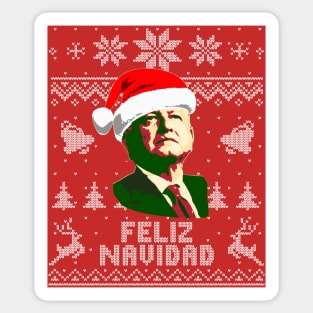 Amlo FeliZ navidad Sticker